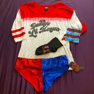 New Harley Quinn Costume - Suicide Squad Cosplay